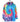 Rainbow Tie-dye Hoodie In Polyester | Sky Blue